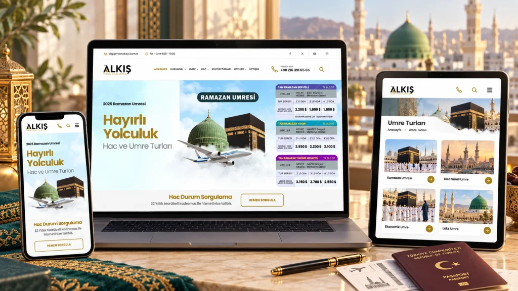 Alkış Turizm Web Sitesi, SEO Çalışması