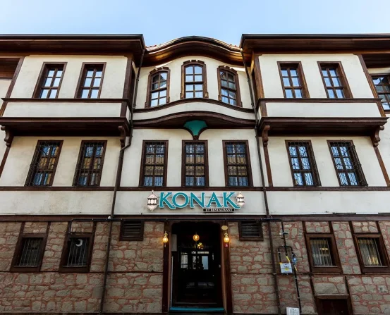 Konak Et Restaurant tarihi Boyacızade Konağı dış cephe kapak görseli