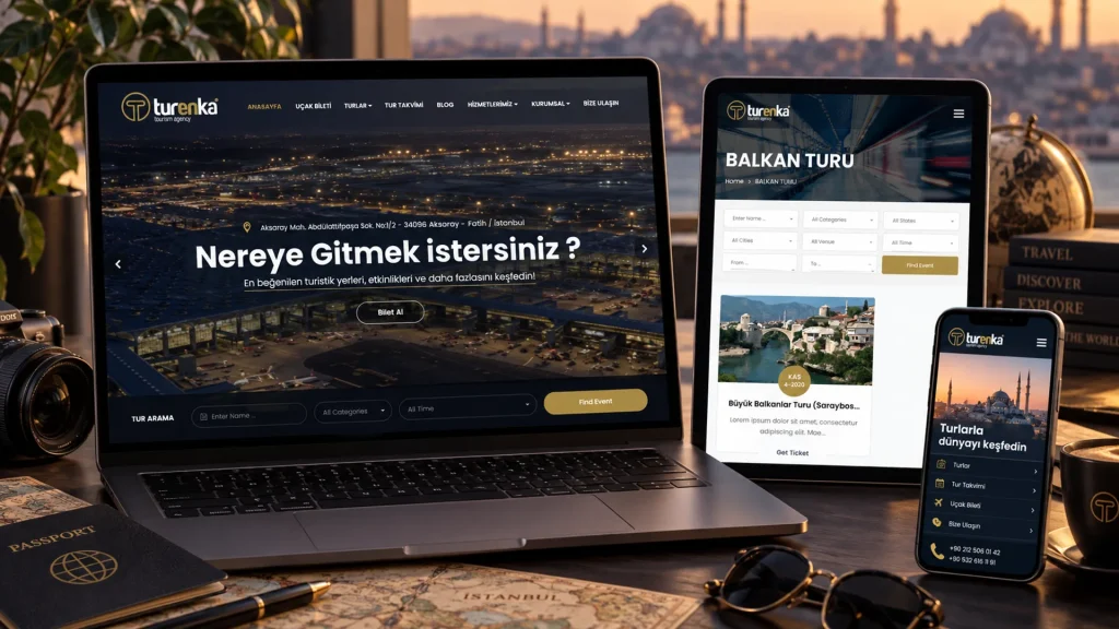 Turenka Turizm Web Sitesi