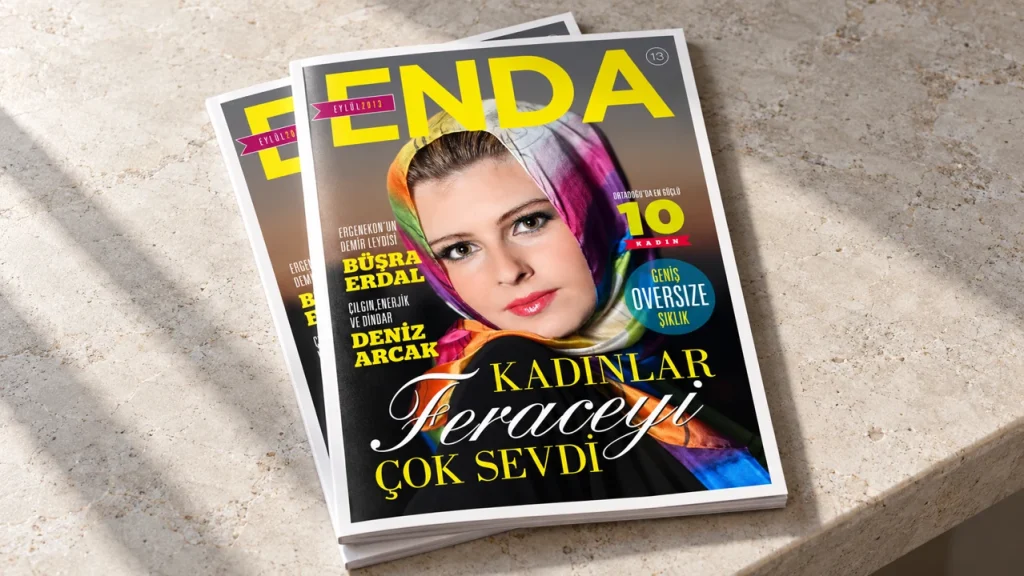 Enda Dergi Editoryal Fotoğraf Çekimi