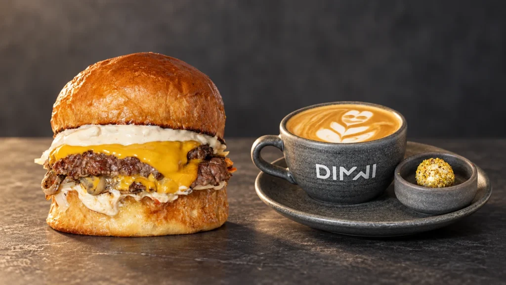DIMMI Coffee & Burger Menü Fotoğraf Çekimi
