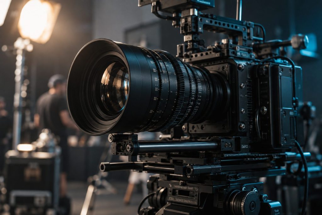 Reklam Filmi için yakın plan çalışma görseli
