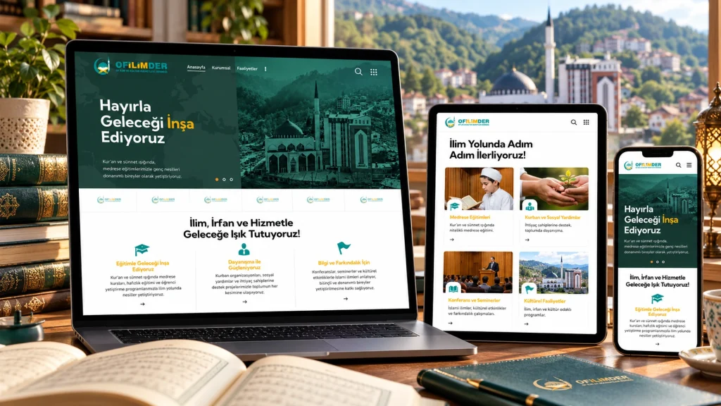 Ofilimder Web Sitesi ve Faaliyet Tanıtımı